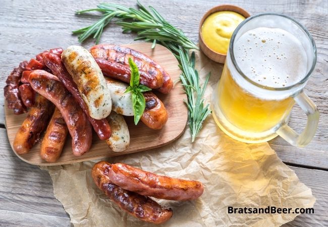 How to cook Bratwurst in Beer